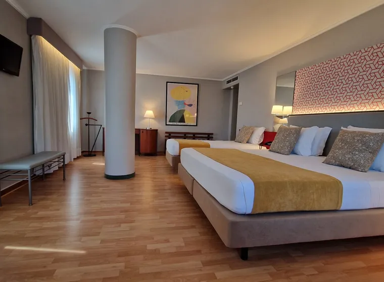 hotel 3k madrid quarto triplo superior